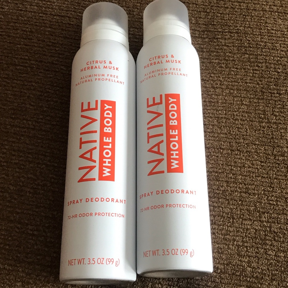 2 ct Native Whole Body Spray Deodorant